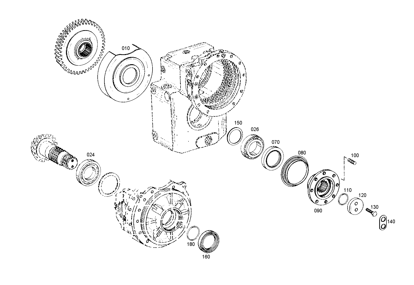 drawing for EVOBUS 89199354824 - TAPER ROLLER BEARING (figure 3)