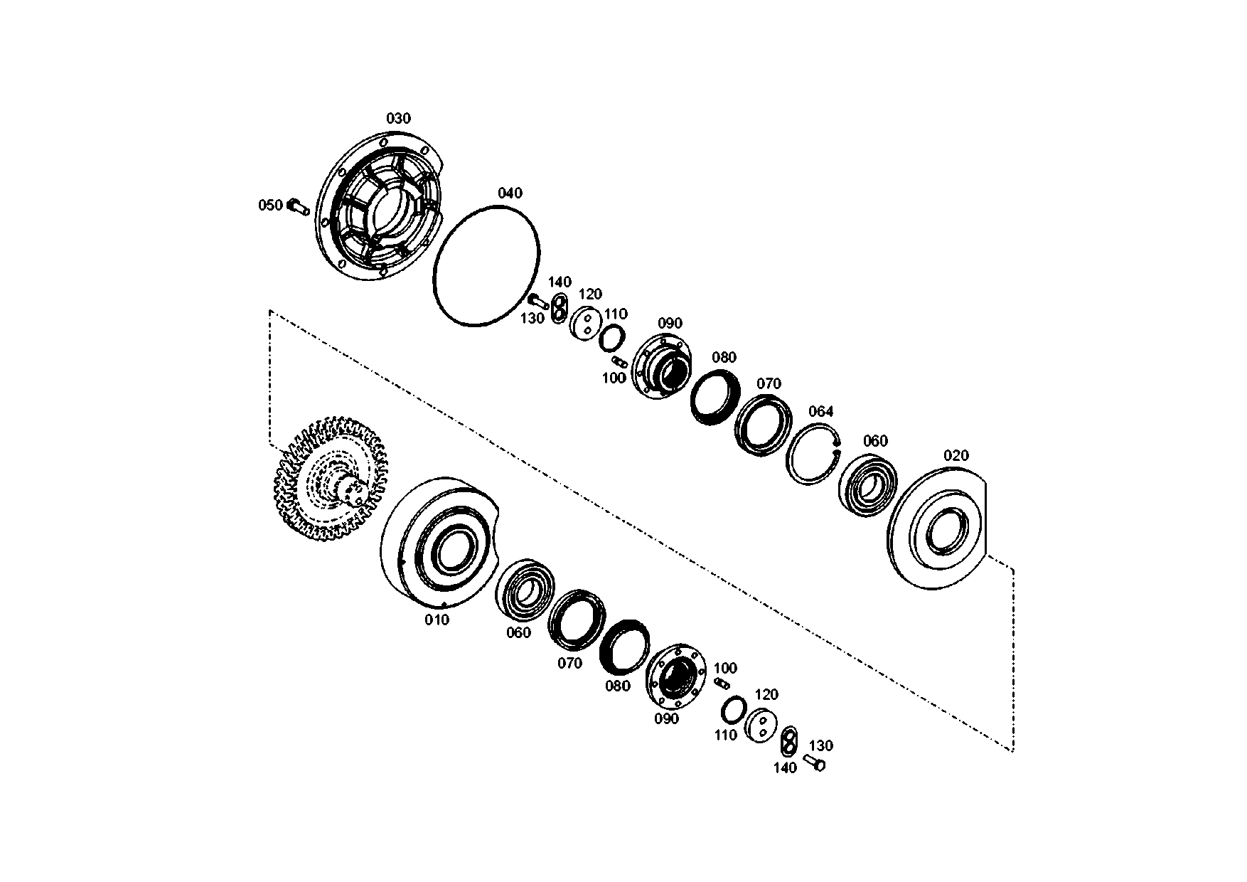 drawing for DOOSAN 1.180-00134 - O-RING (figure 2)