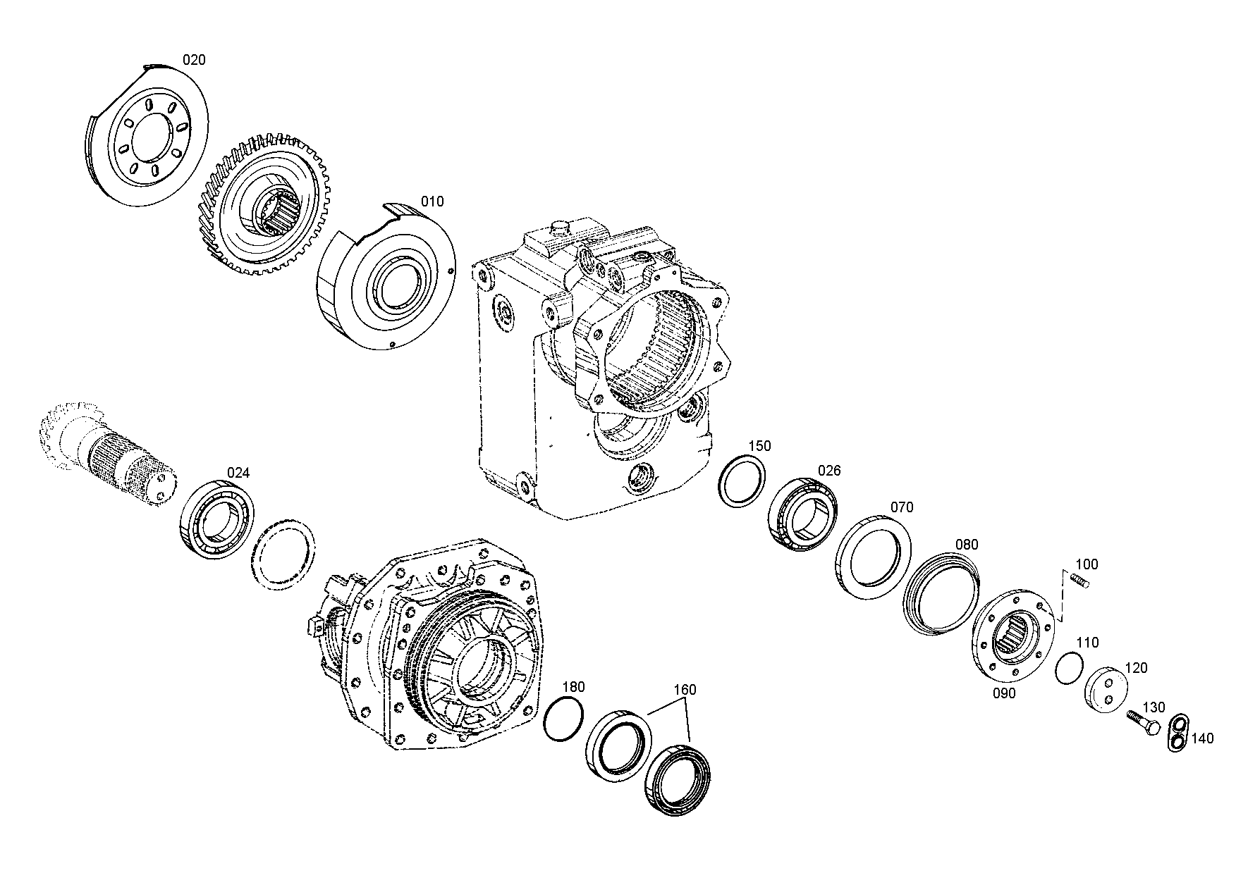 drawing for JOHN DEERE AT321476 - O-RING (figure 3)