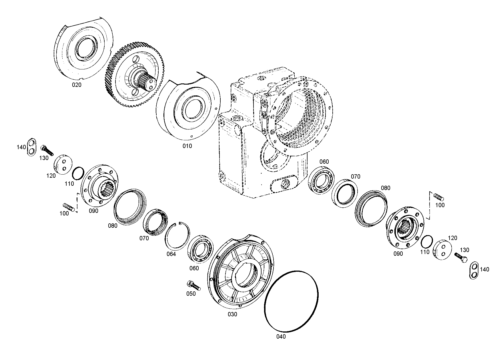 drawing for DOOSAN 1.180-00134 - O-RING (figure 4)
