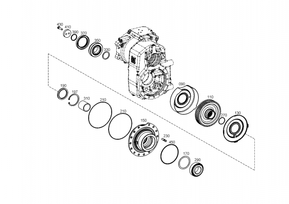 drawing for EVOBUS 89199354824 - TAPER ROLLER BEARING (figure 4)
