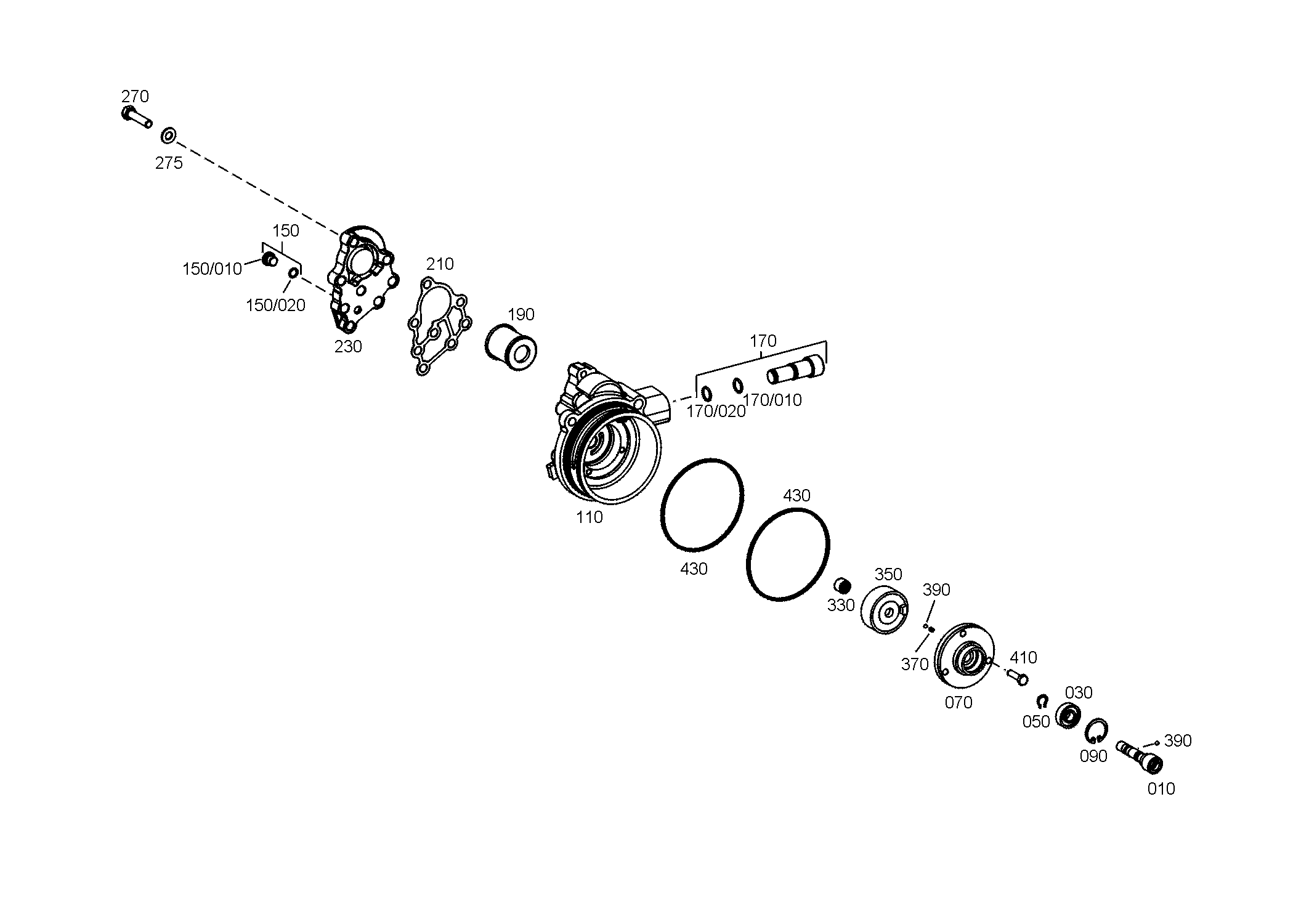 drawing for JOHN DEERE AT322084 - O-RING (figure 1)