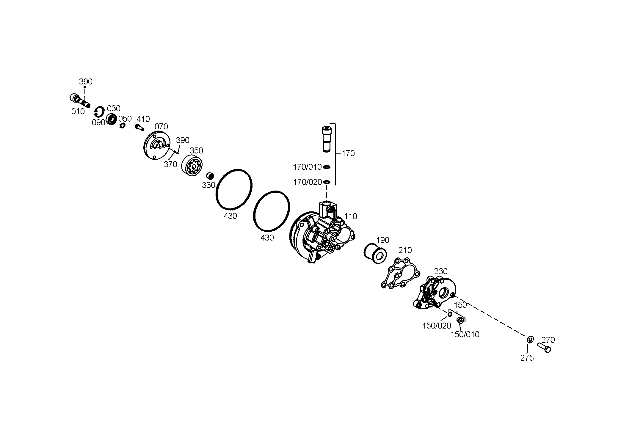 drawing for SENNEBOGEN HYDRAULIKBAGGER GMBH 055438 - PRESSURE LIMITATION VALVE (figure 2)
