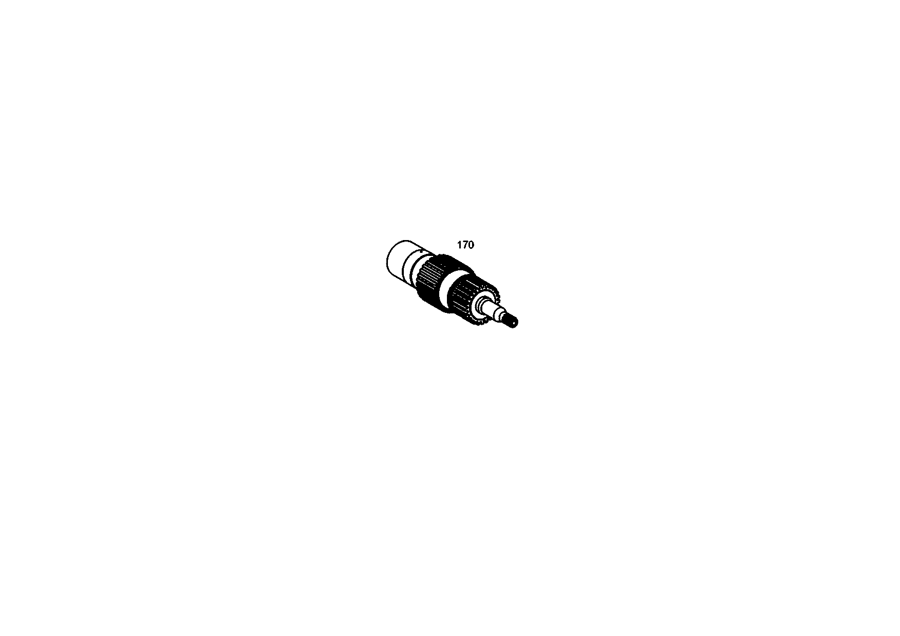 drawing for E. N. M. T. P. / CPG 4143 302 101 - INPUT SHAFT (figure 2)