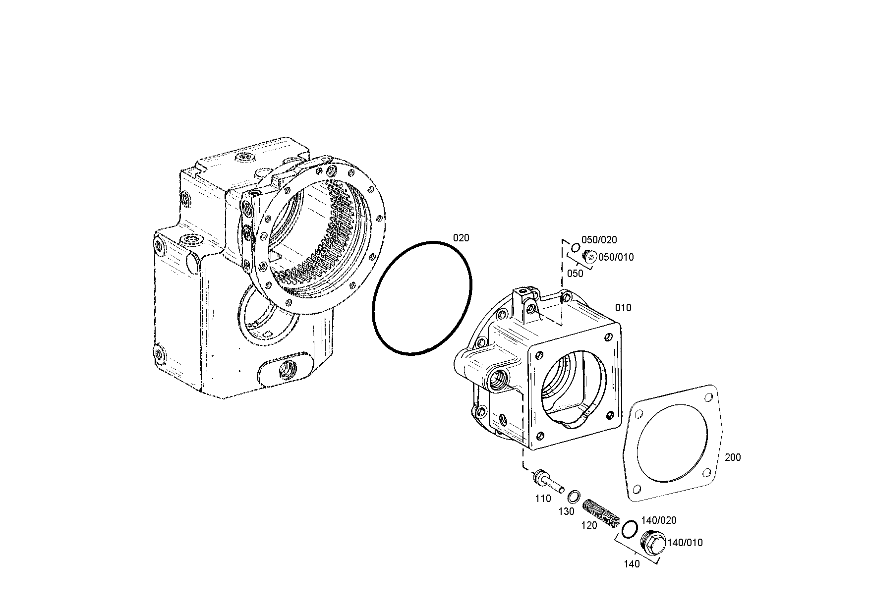 drawing for AGCO F380303020560 - O-RING (figure 2)