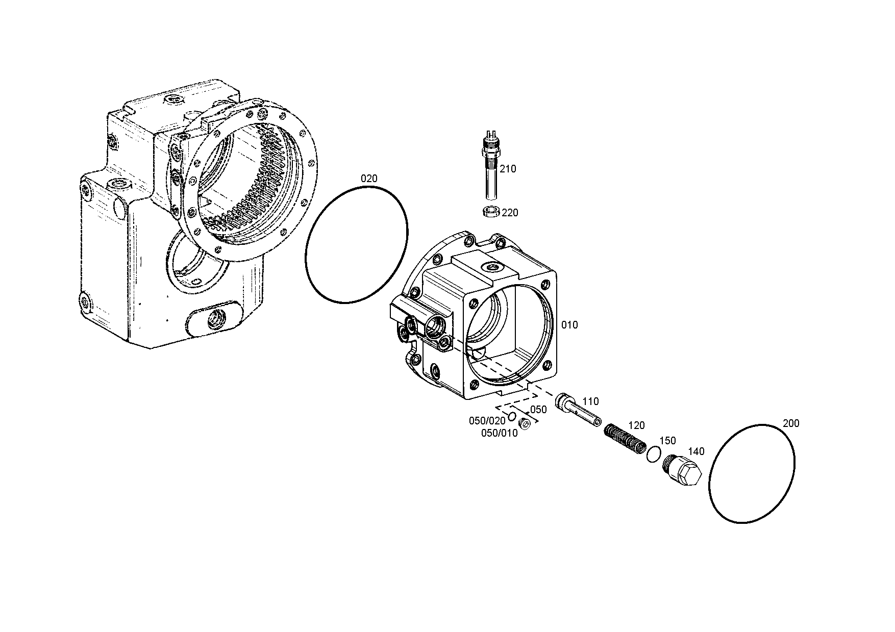 drawing for LIEBHERR GMBH 7622970 - BUSH (figure 2)