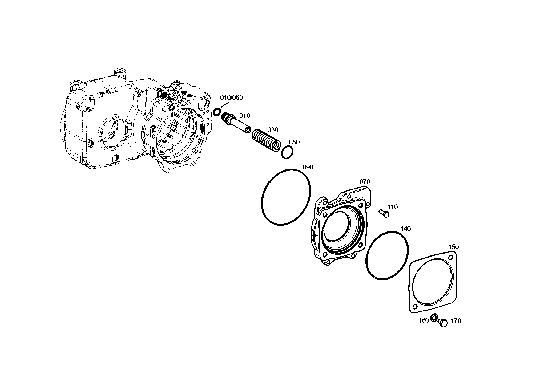 drawing for LIEBHERR GMBH 10219154 - O-RING (figure 5)