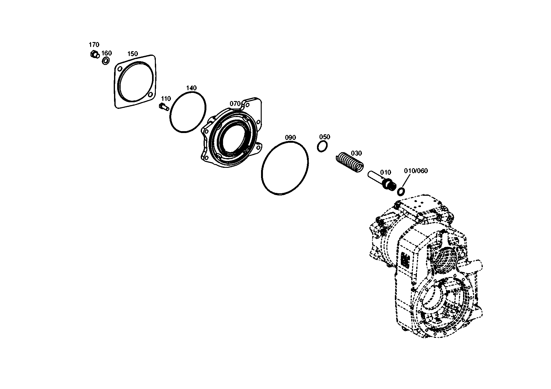 drawing for LIEBHERR GMBH 10219153 - COMPRESSION SPRING (figure 4)