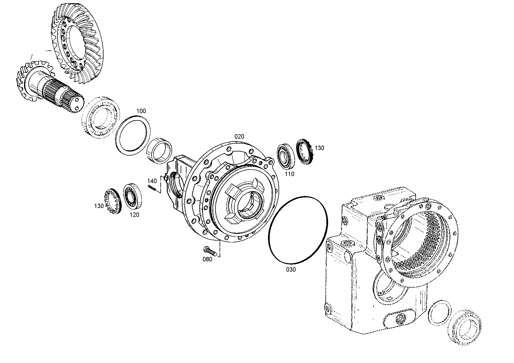 drawing for DOOSAN 1.180-00134 - O-RING (figure 5)