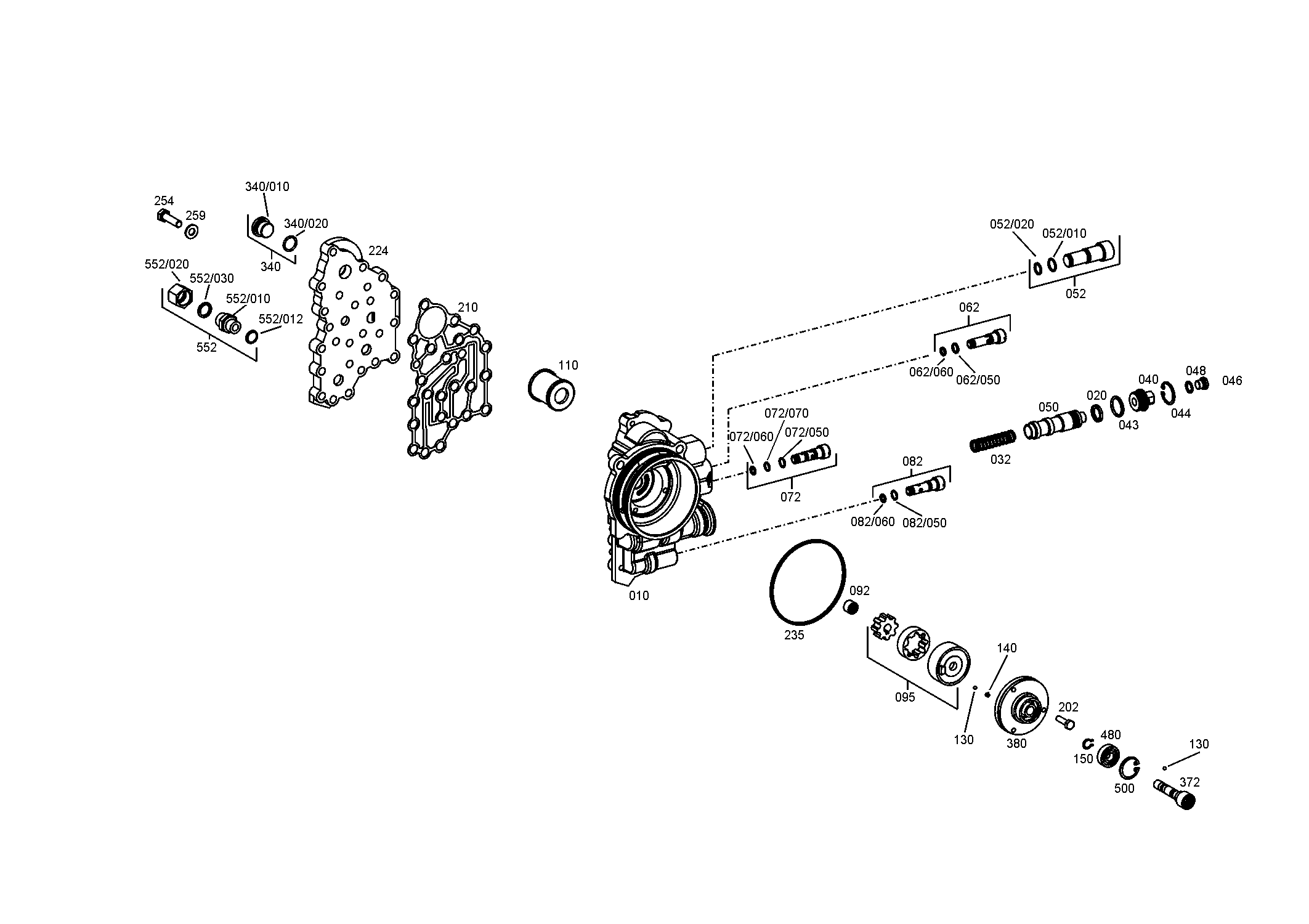 drawing for JOHN DEERE AT322084 - O-RING (figure 5)