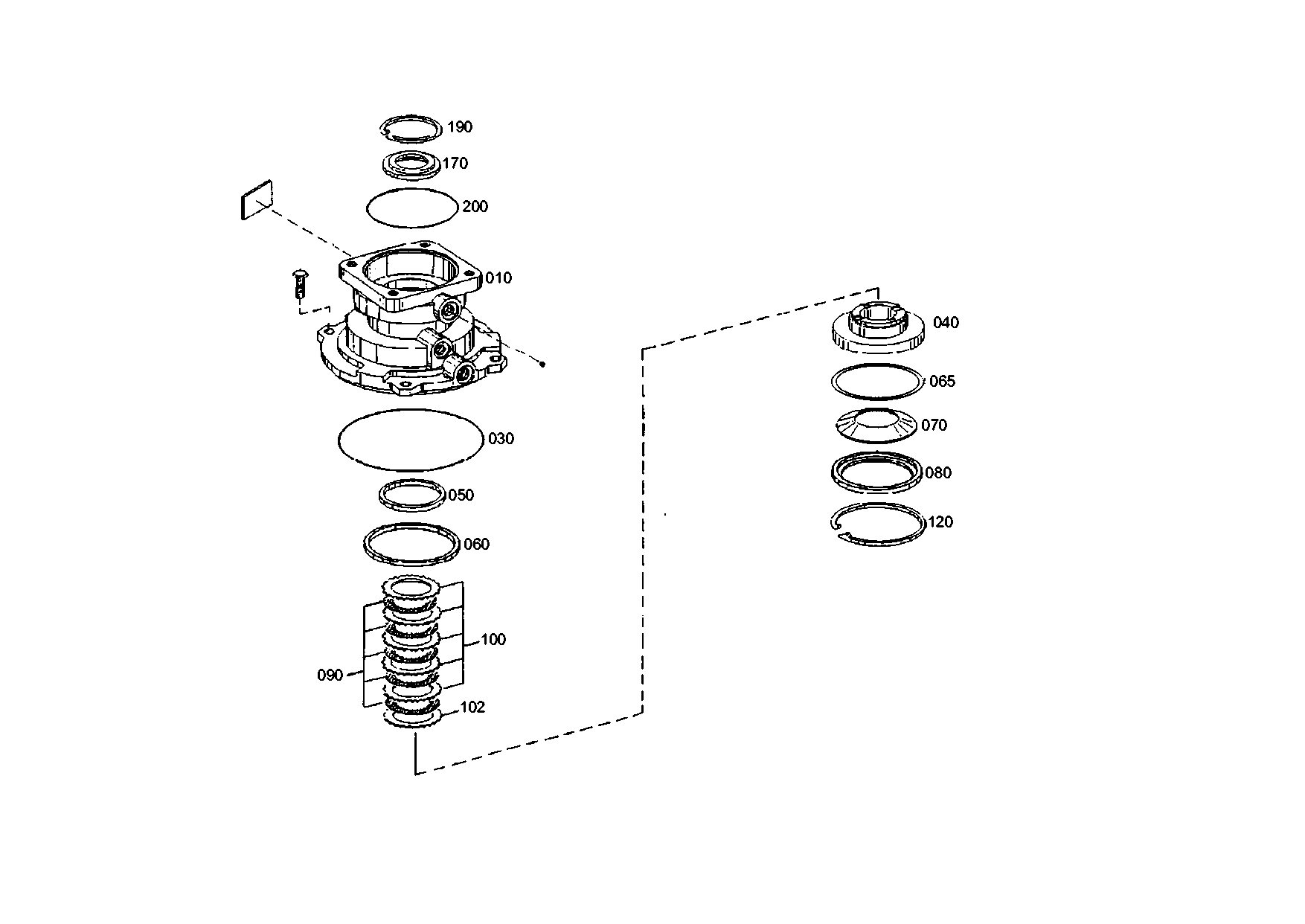 drawing for FUCHS-BAGGER GMBH + CO.KG 5904658893 - O-RING (figure 5)