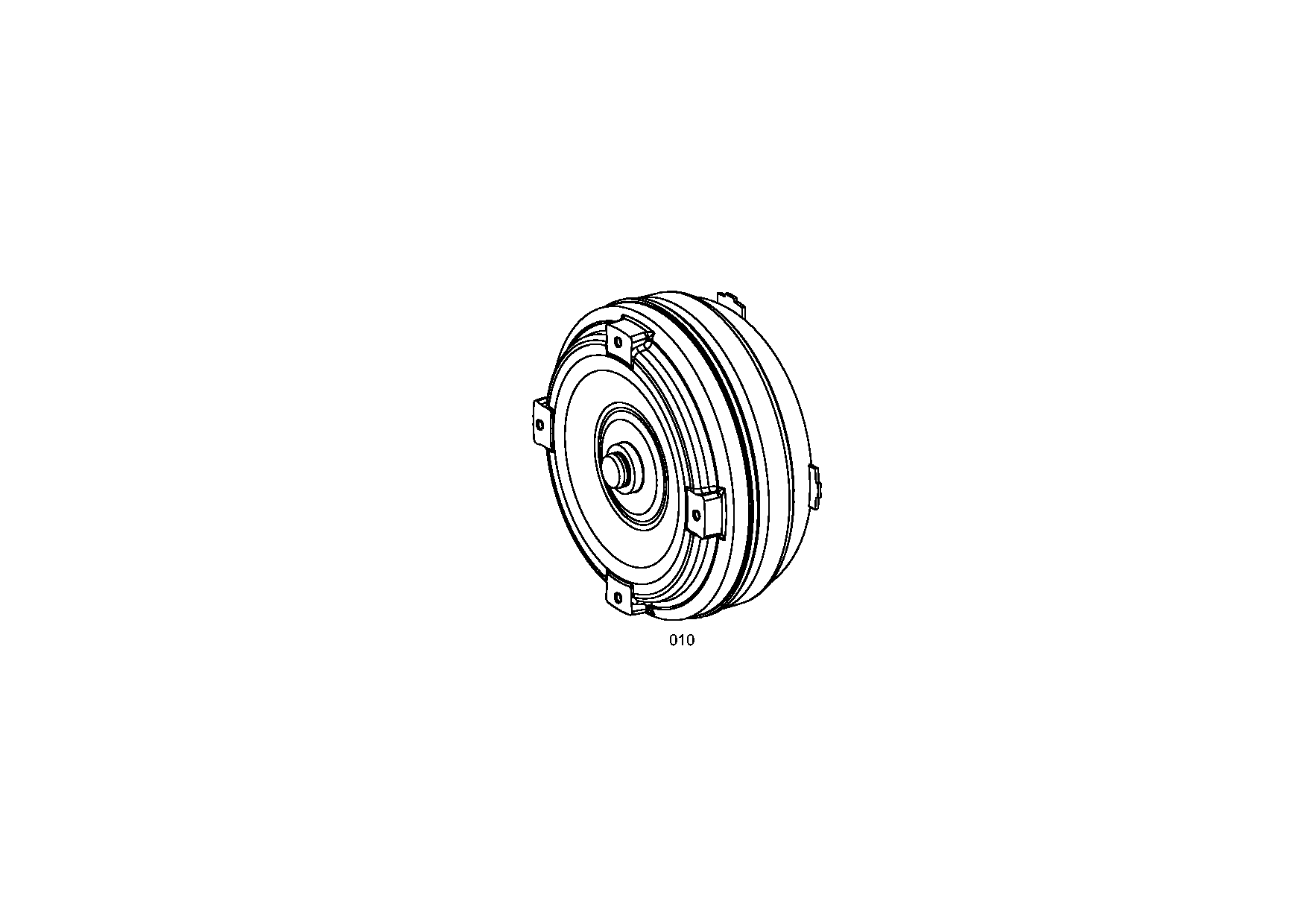 drawing for MANNESMANN-DEMAG BAUMASCHINEN 47149712 - CONVERTER (figure 1)