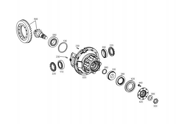 drawing for JOHN DEERE ZF160204 - SPACER WASHER (figure 3)