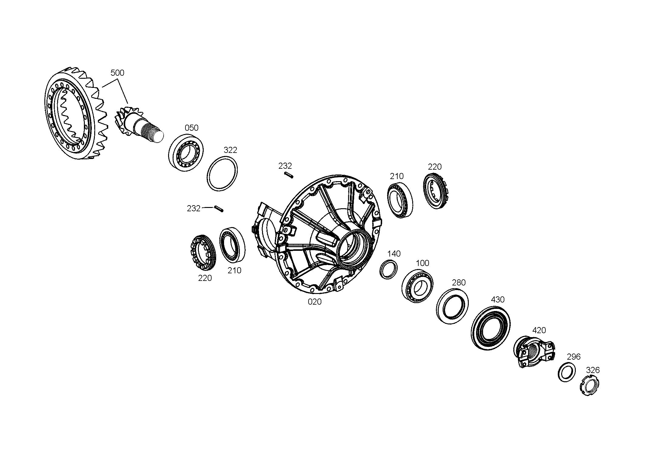 drawing for JOHN DEERE TTZF160178 - SPACER RING (figure 3)