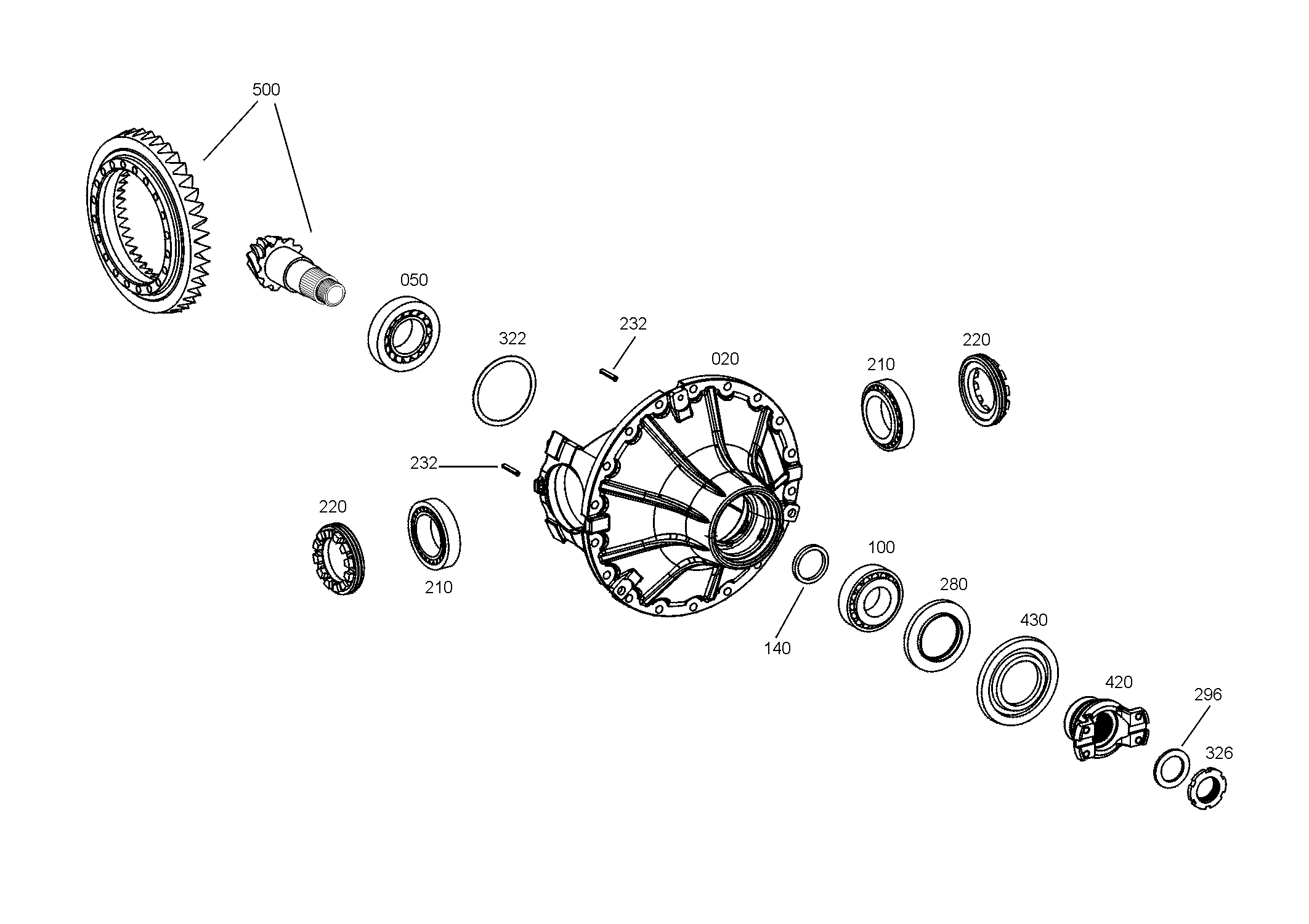 drawing for JOHN DEERE AT255516 - WASHER (figure 5)