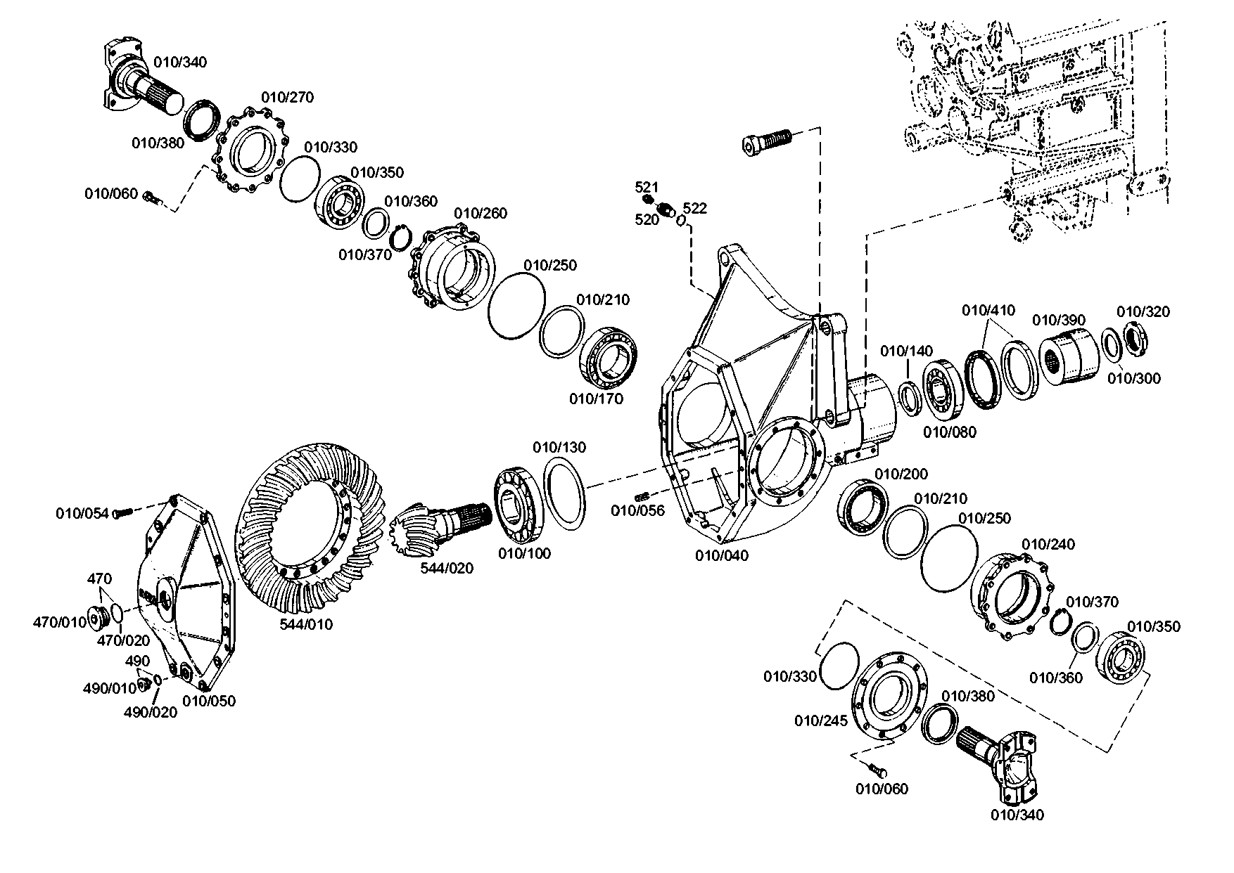 drawing for AGCO 35096500 - WASHER (figure 1)