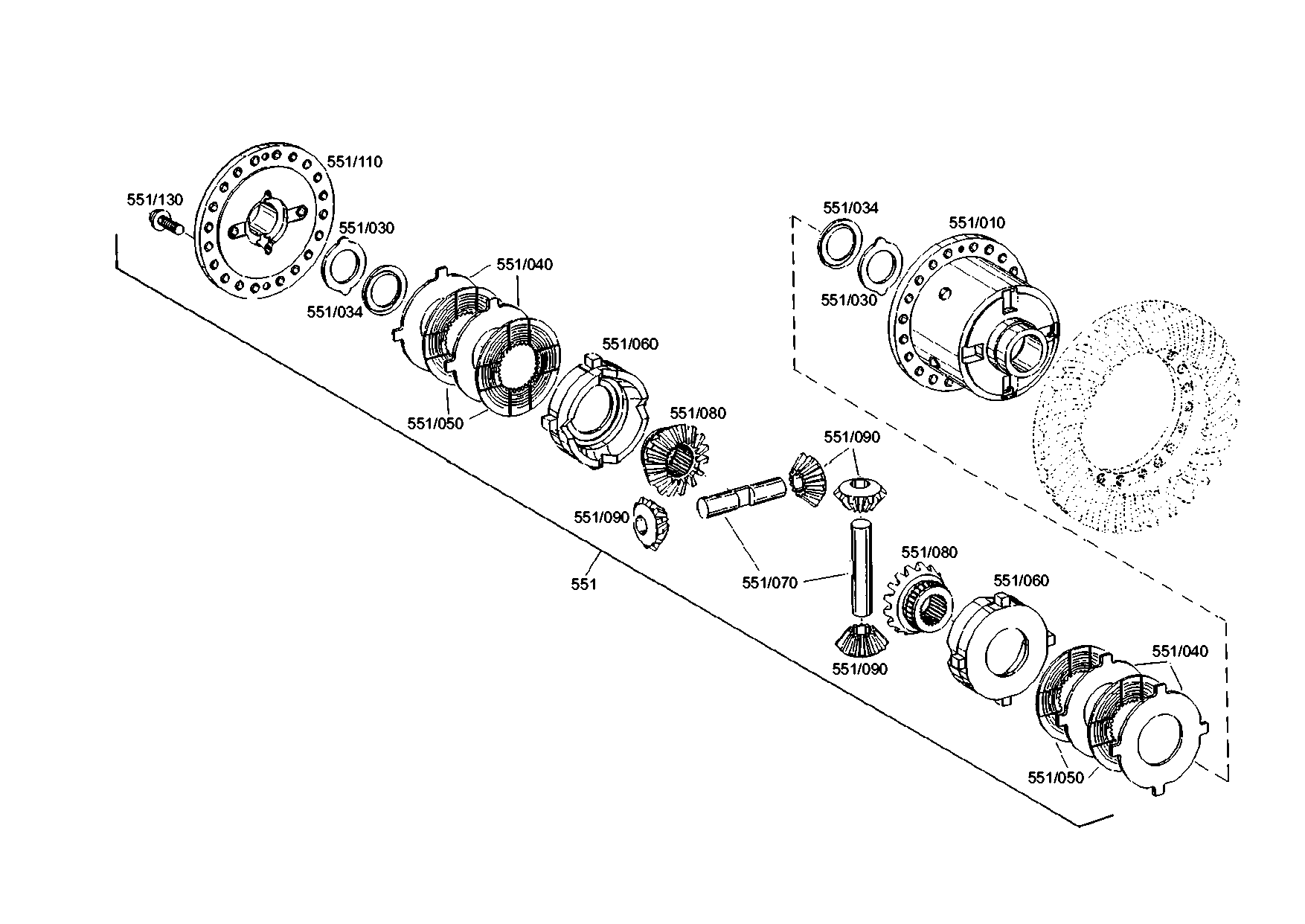drawing for AGCO 35096500 - WASHER (figure 4)