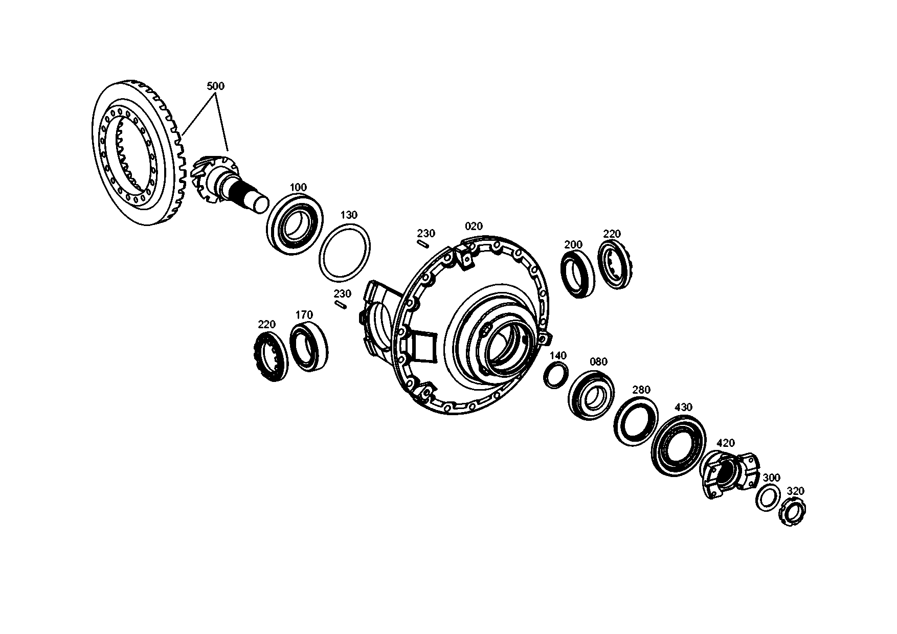 drawing for JOHN DEERE TTZF200496 - PRESSURE RING (figure 4)