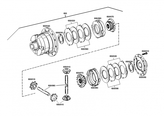 drawing for JOHN DEERE T198016 - BEARING BUSH (figure 2)