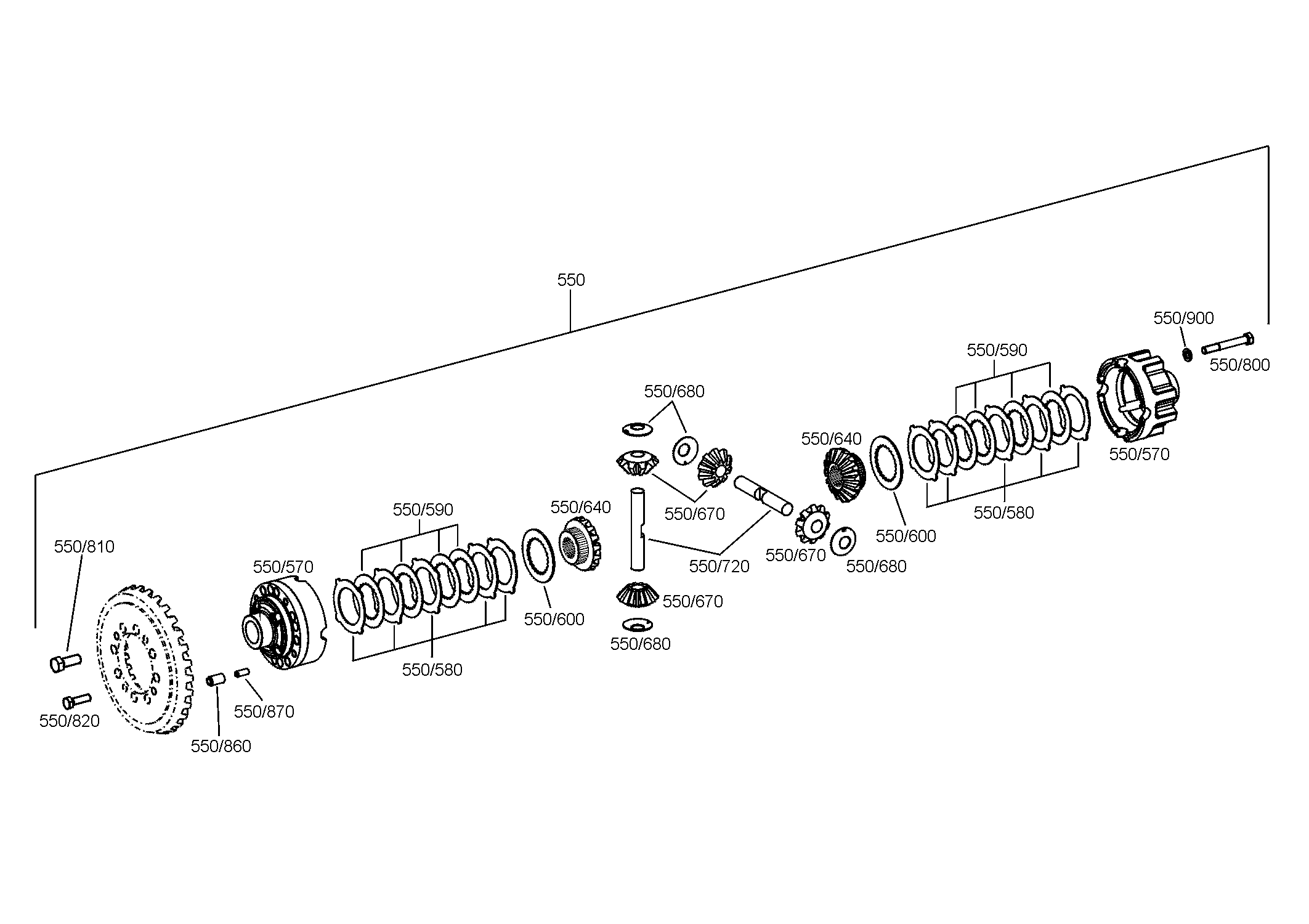 drawing for JOHN DEERE T293111 - RING (figure 2)