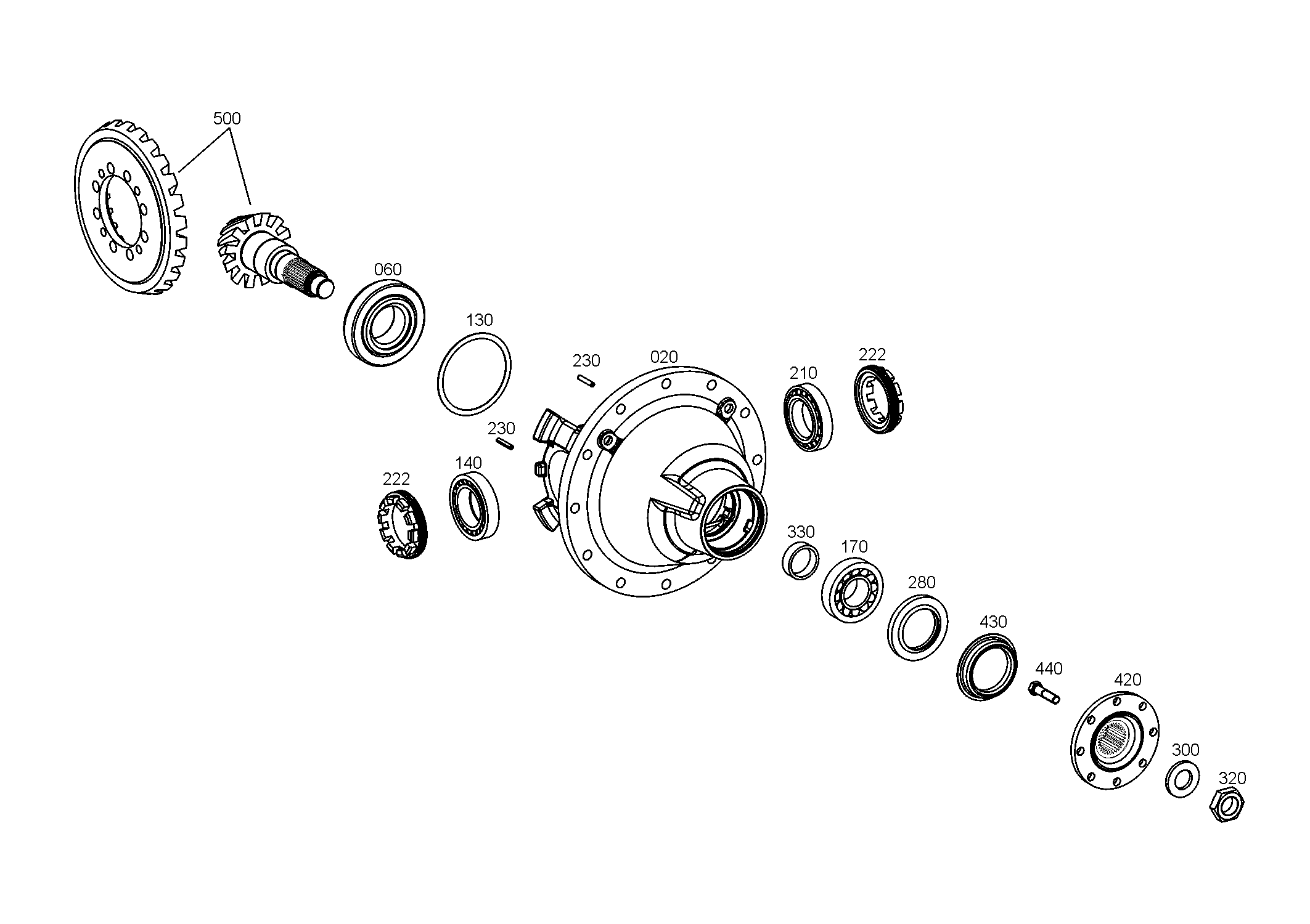 drawing for AGCO V35068300 - INPUT FLANGE (figure 3)