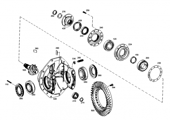 drawing for DOOSAN 053793 - TAPER ROLLER BEARING (figure 1)