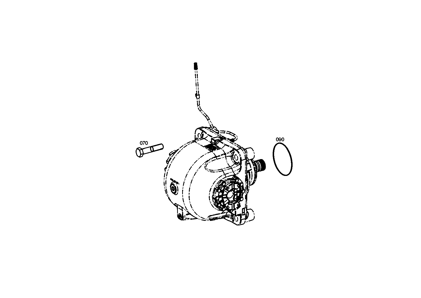 drawing for AGCO V80612300 - WASHER (figure 2)