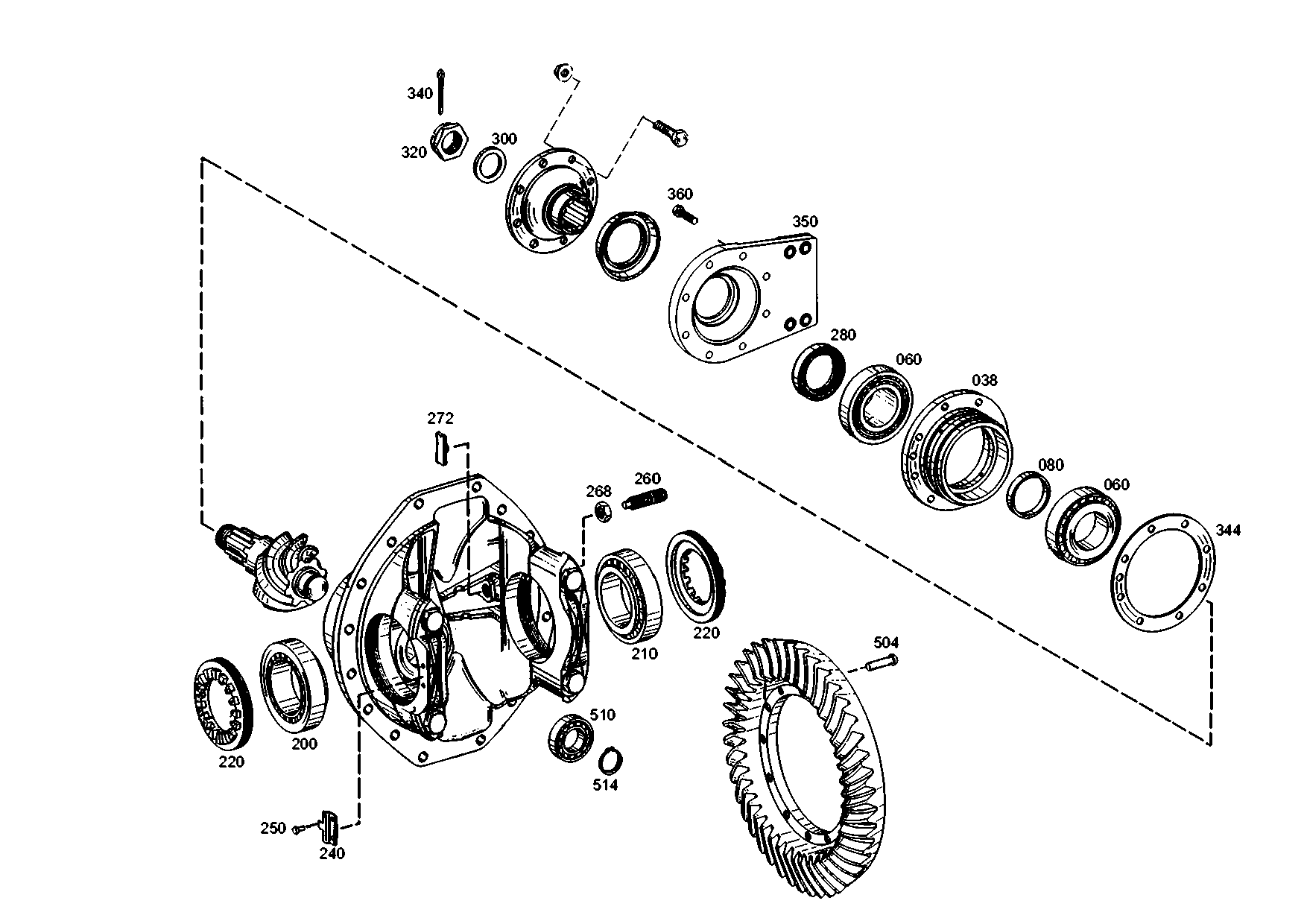 drawing for JOHN DEERE AT253085 - ROLLER BEARING (figure 3)