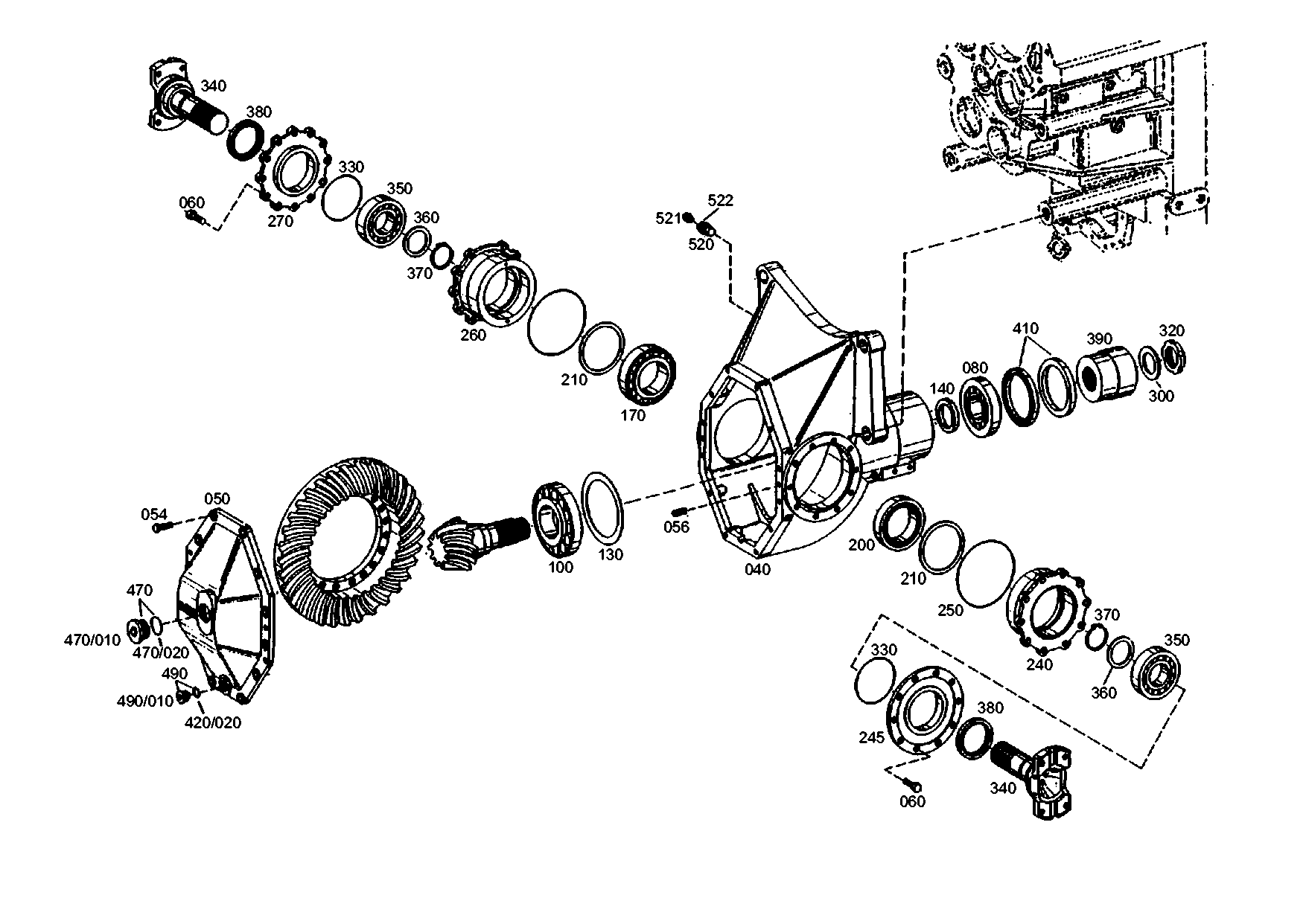 drawing for DOOSAN 252804 - COVER (figure 3)