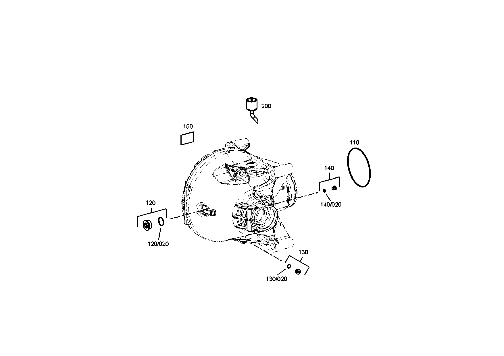 drawing for DOOSAN 503734 - BREATHER (figure 4)