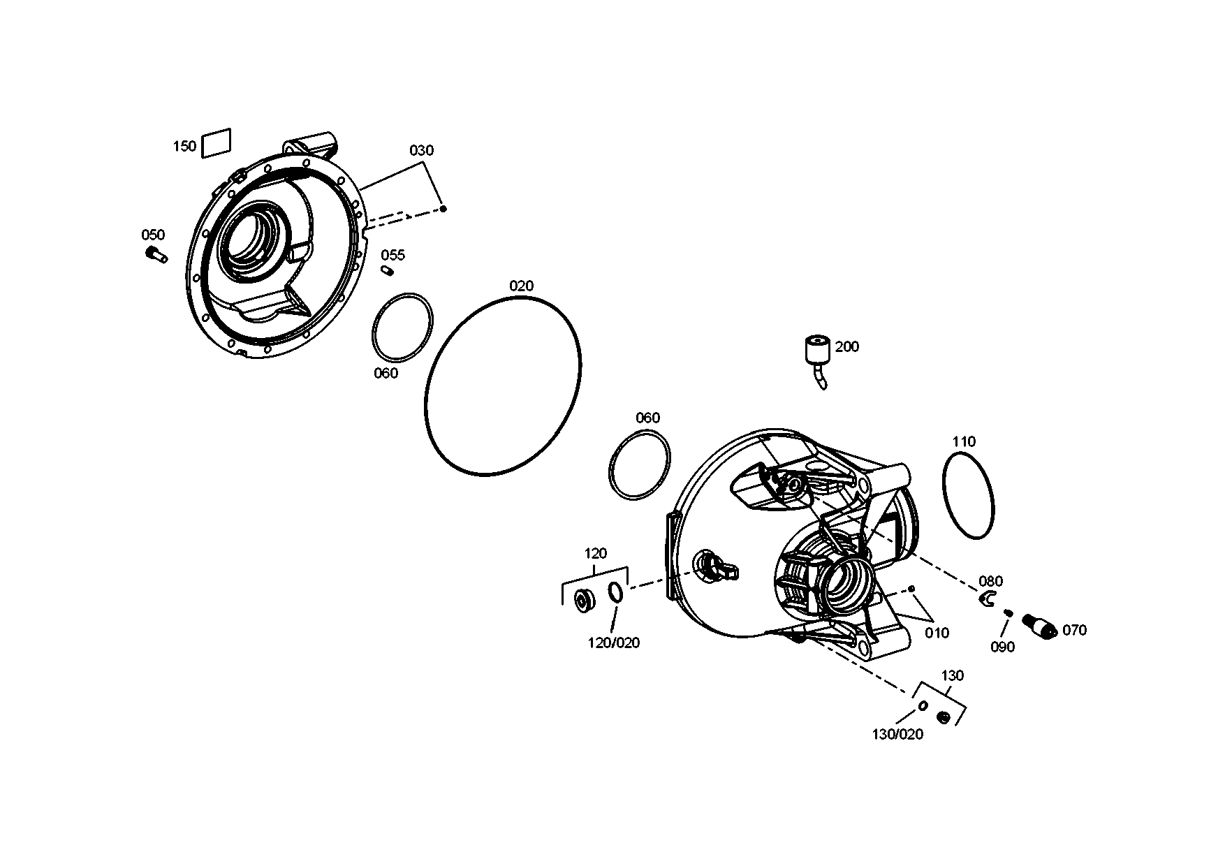 drawing for LIEBHERR GMBH 11001207 - BRACKET (figure 4)