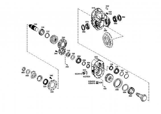 drawing for DOOSAN 053800 - SHAFT SEAL (figure 1)