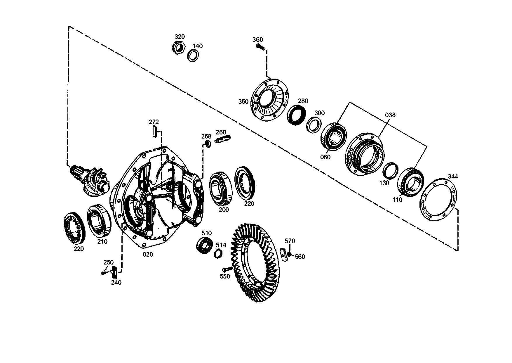 drawing for EVOBUS E628663906 - INTERM.WASHER (figure 3)