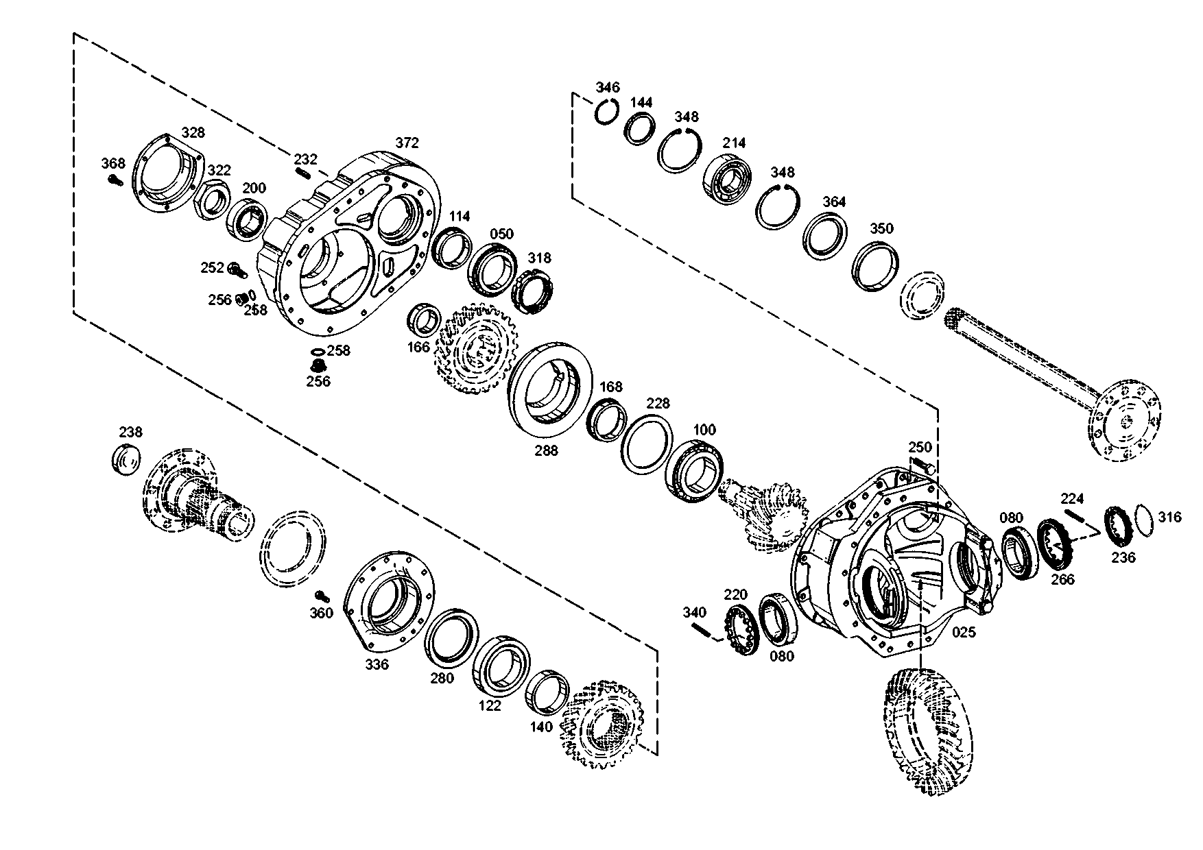 drawing for JOHN DEERE ZF140116 - SHAFT SEAL (figure 1)