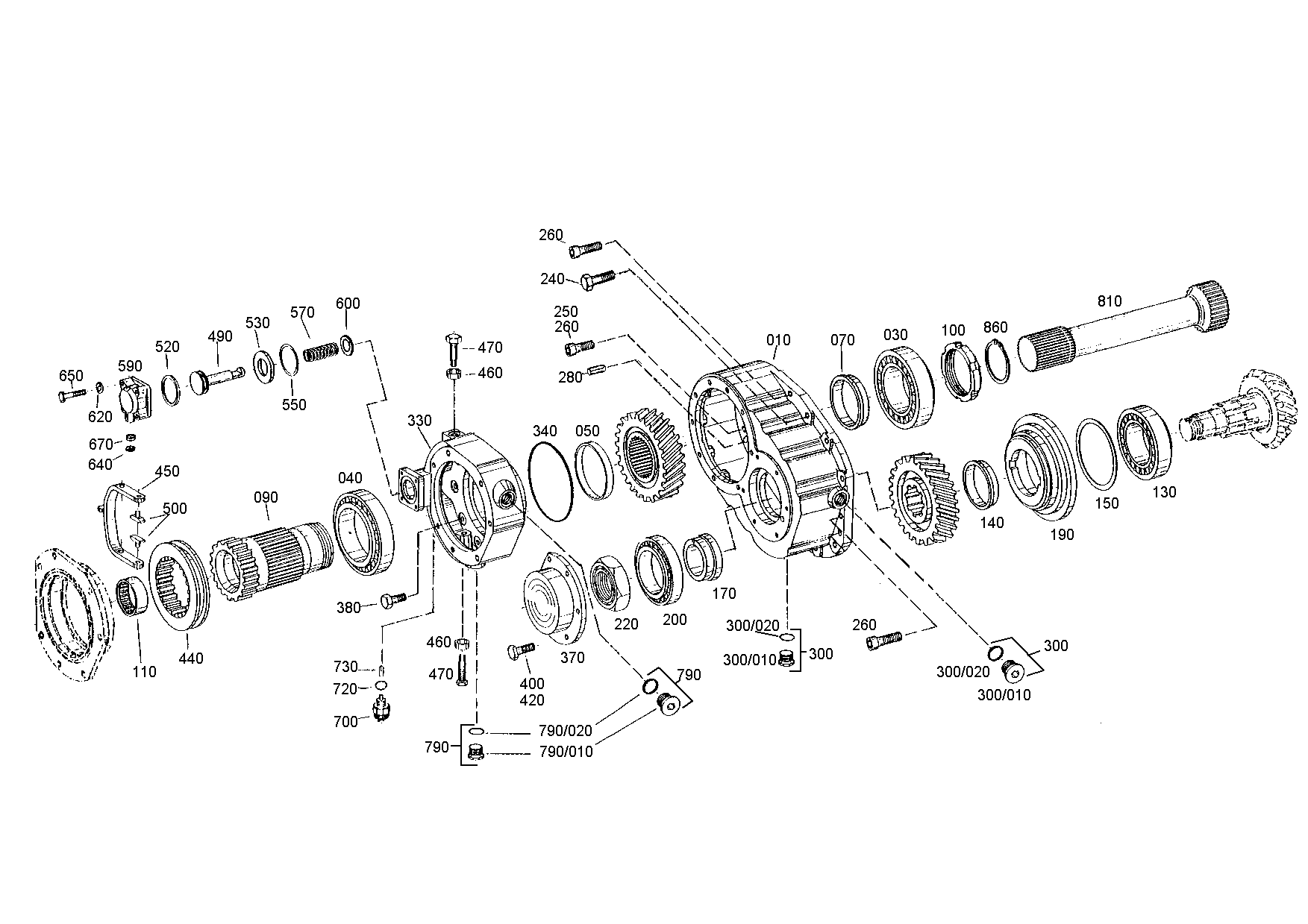 drawing for AGCO F291.101.080.870 - SLOTTED NUT (figure 5)