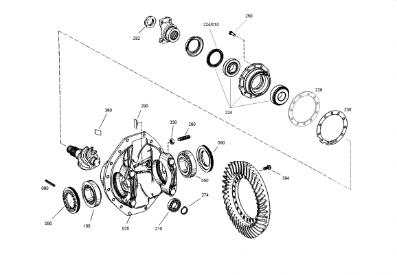 drawing for EVOBUS A0003500342 - TAPERED ROLLER BEARING (figure 5)