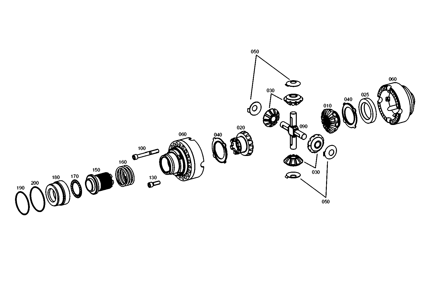 drawing for SENNEBOGEN HYDRAULIKBAGGER GMBH 125352 - THRUST WASHER (figure 1)