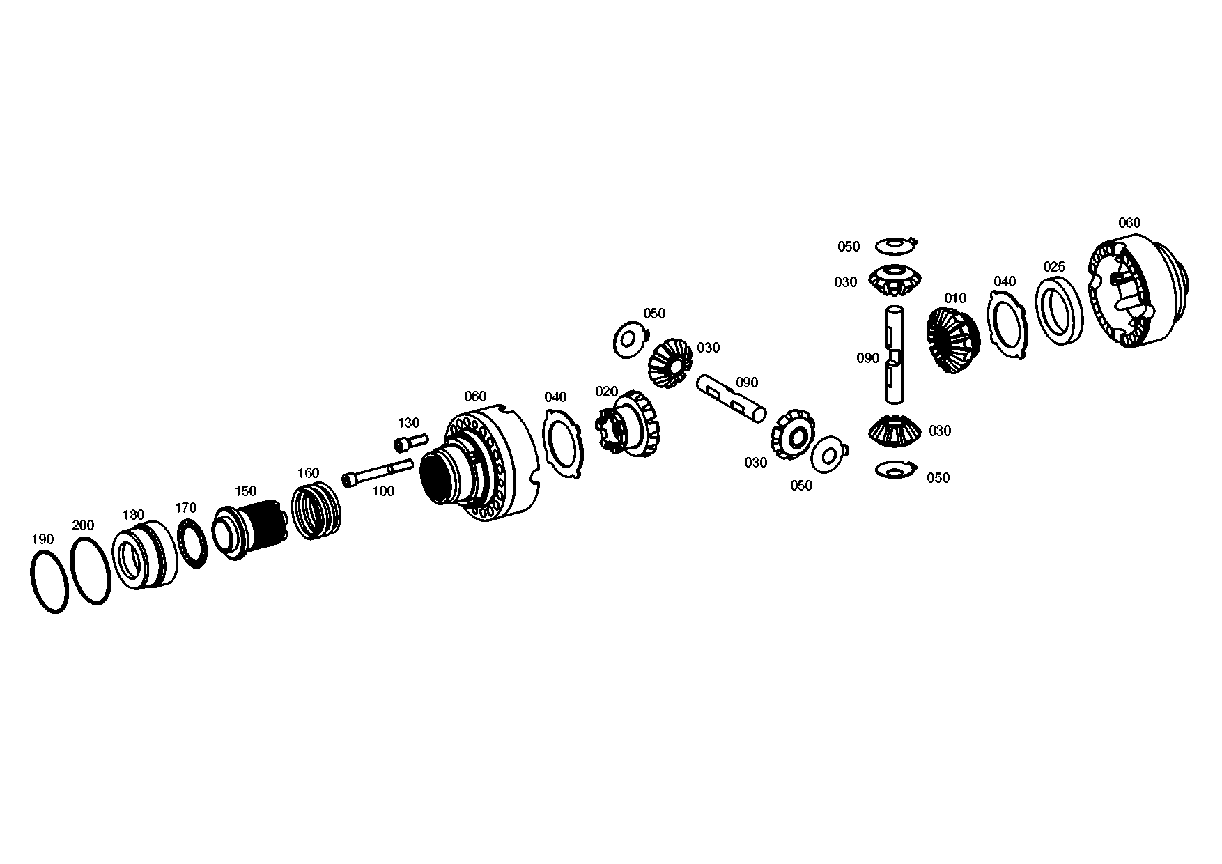 drawing for CATERPILLAR INC. 482-6757 - DIFFERENTIAL AXLE (figure 4)