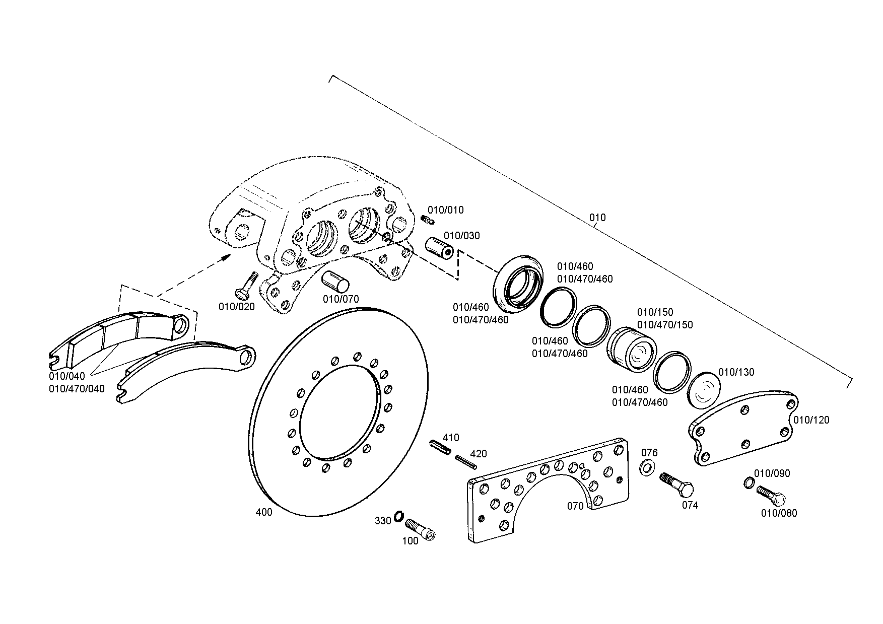 drawing for EVOBUS 89199477624 - CAP SCREW (figure 1)