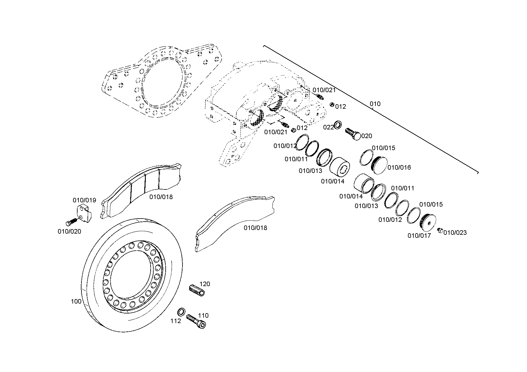 drawing for TEREX EQUIPMENT LIMITED 0511903 - HEXAGON SCREW (figure 1)