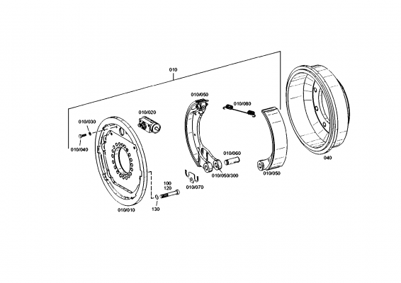 drawing for SENNEB.WA 022897 - BRAKE DRUM (figure 2)