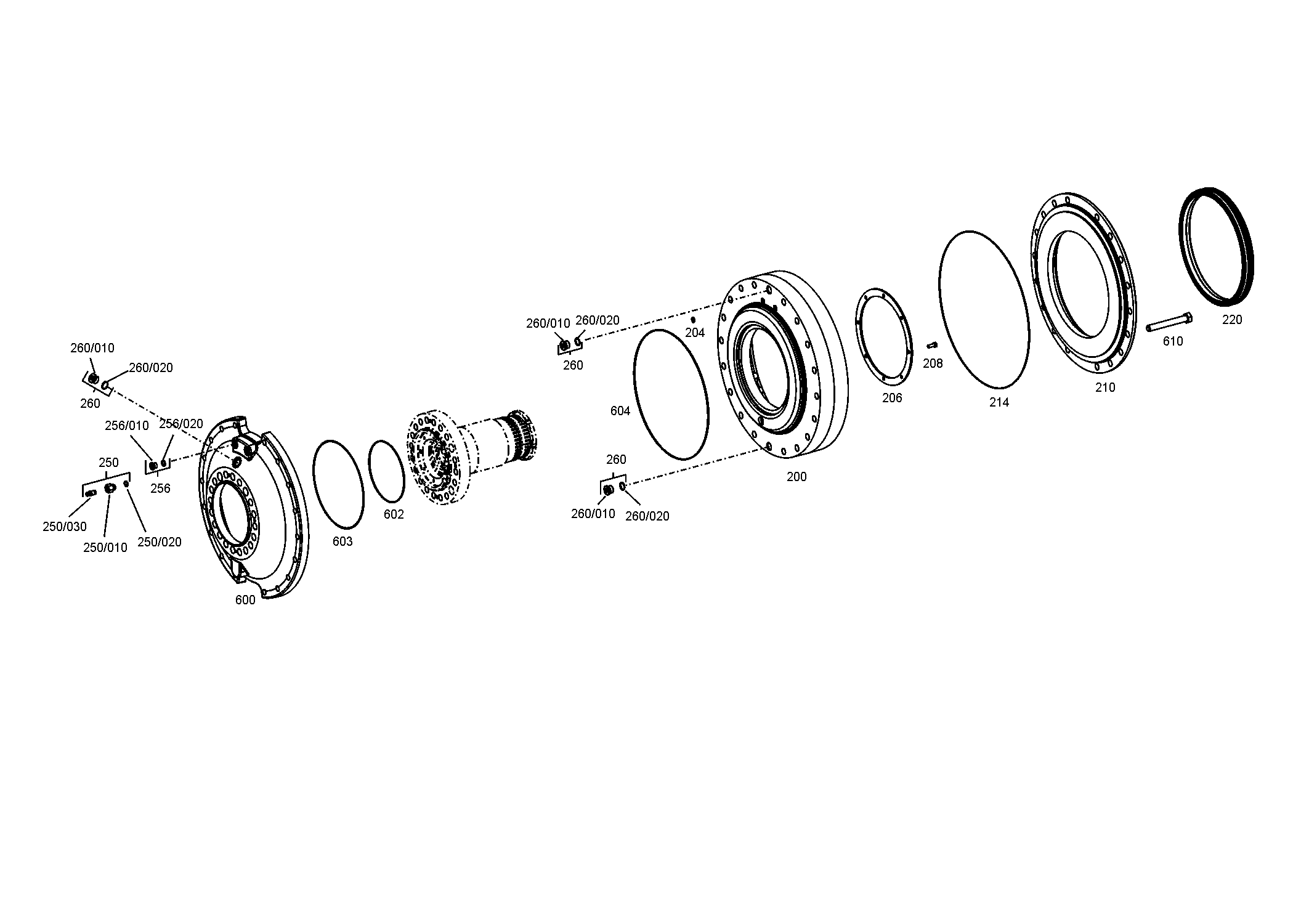 drawing for VOITH-GETRIEBE KG 01.0888.97 - O-RING (figure 2)