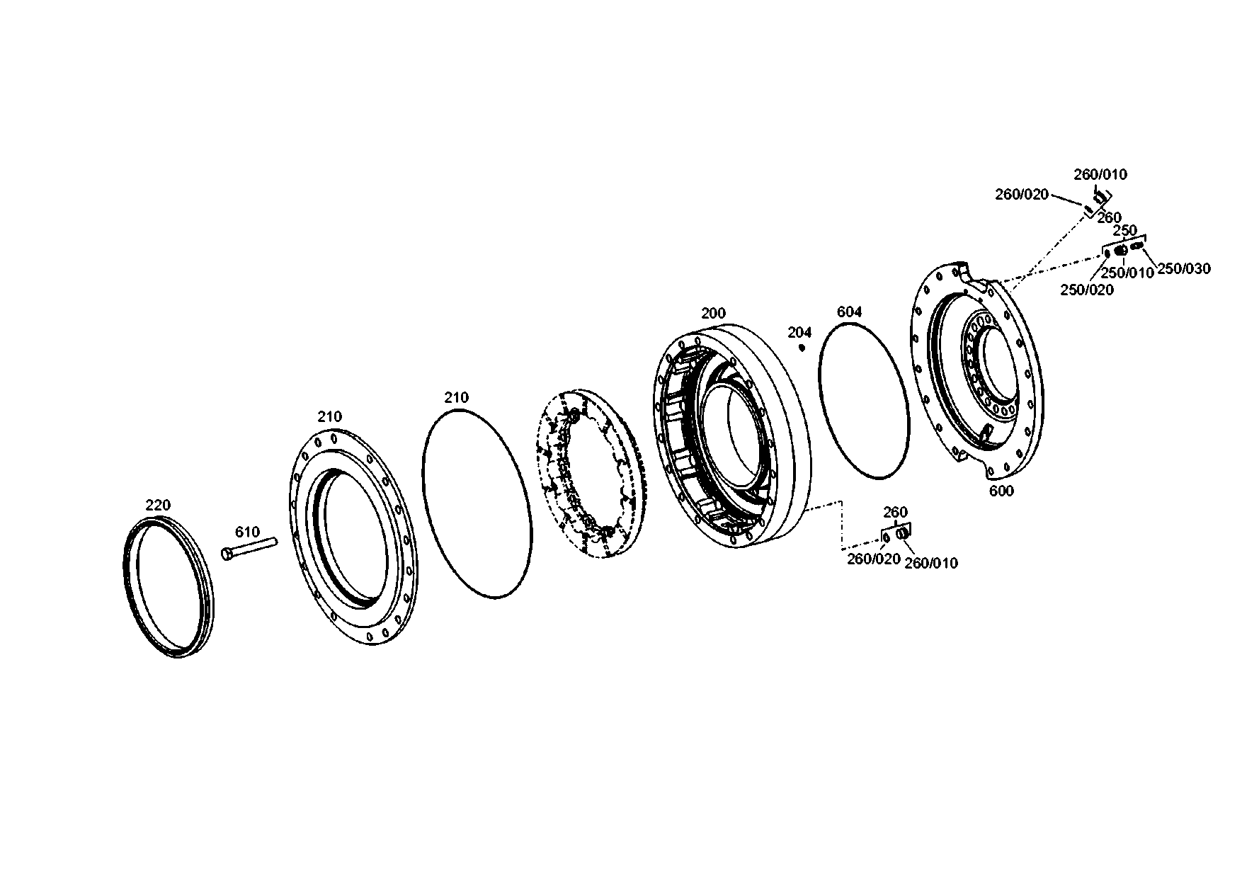 drawing for VOITH-GETRIEBE KG 01.0888.97 - O-RING (figure 5)
