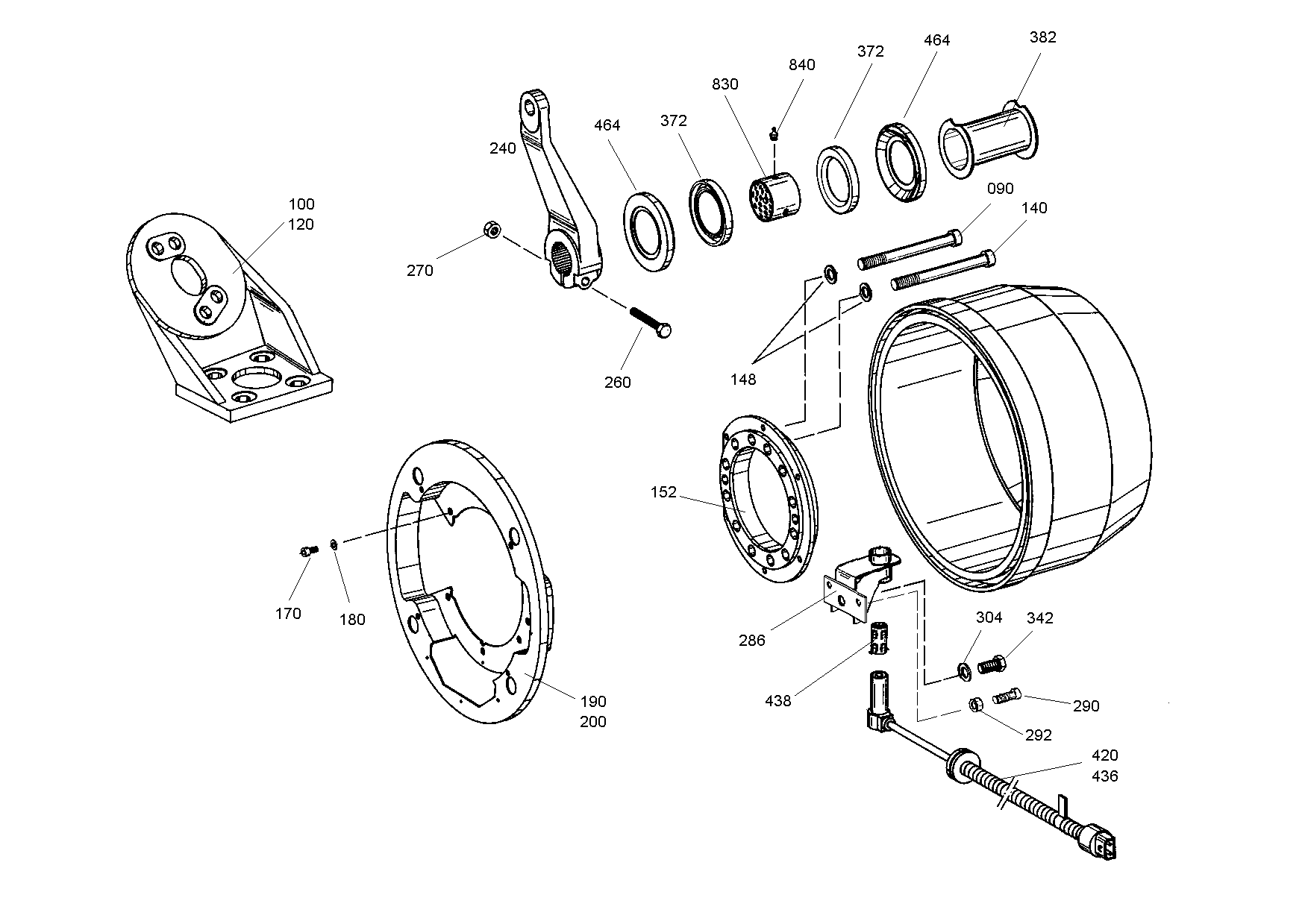 drawing for MAN N1.01101-3997 - BUSH (figure 1)