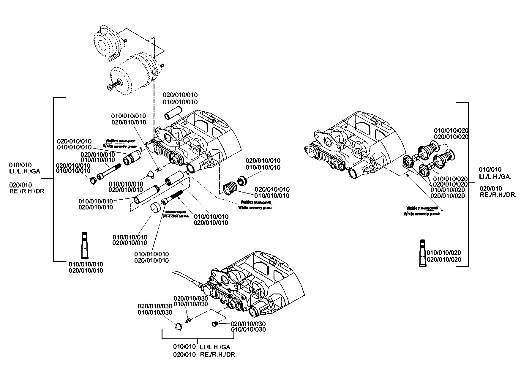 drawing for EVOBUS A0004212348 - FUEHRG.SATZ (figure 1)