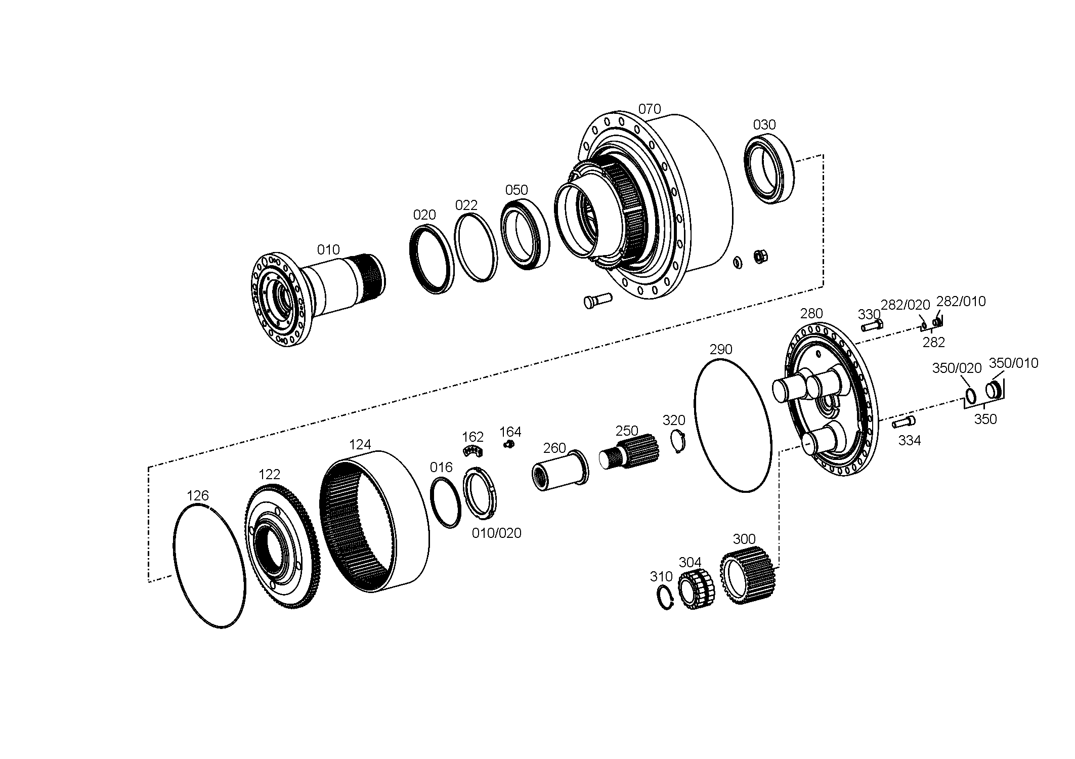 drawing for DOOSAN MX153531 - THRUST WASHER (figure 5)