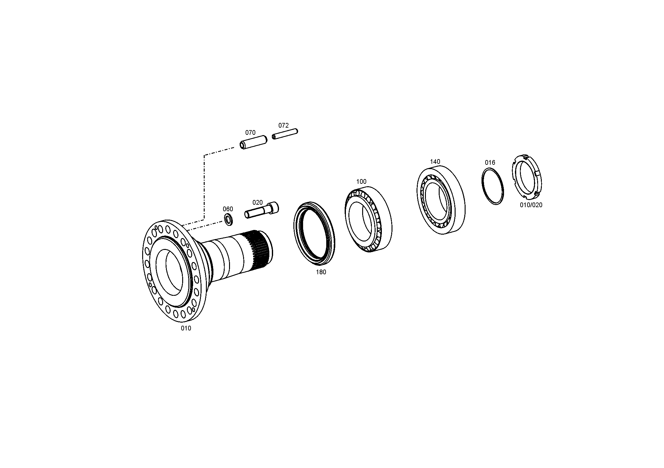 drawing for TIMONEY TECHNOLOGIE LTD. 8035948 - TAPERED ROLLER BEARING (figure 5)