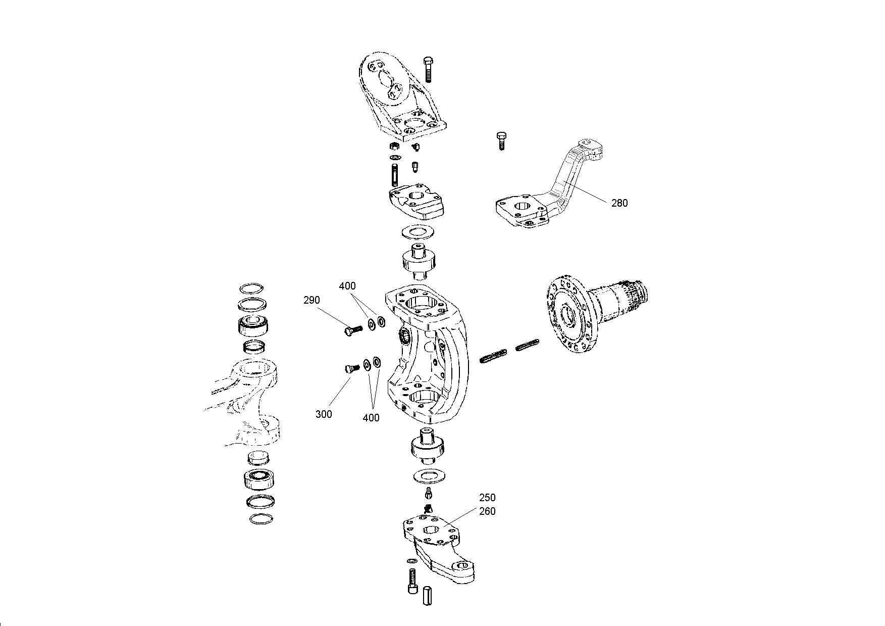 drawing for KOMATSU LTD. 2952461M1 - STOP SCREW (figure 1)