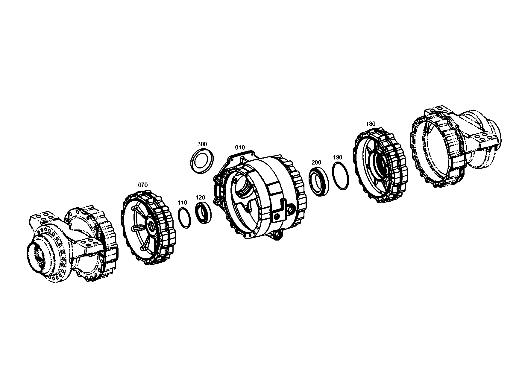 drawing for VOLVO VOE12743367 - KEG.ROLLENLAGER (figure 1)