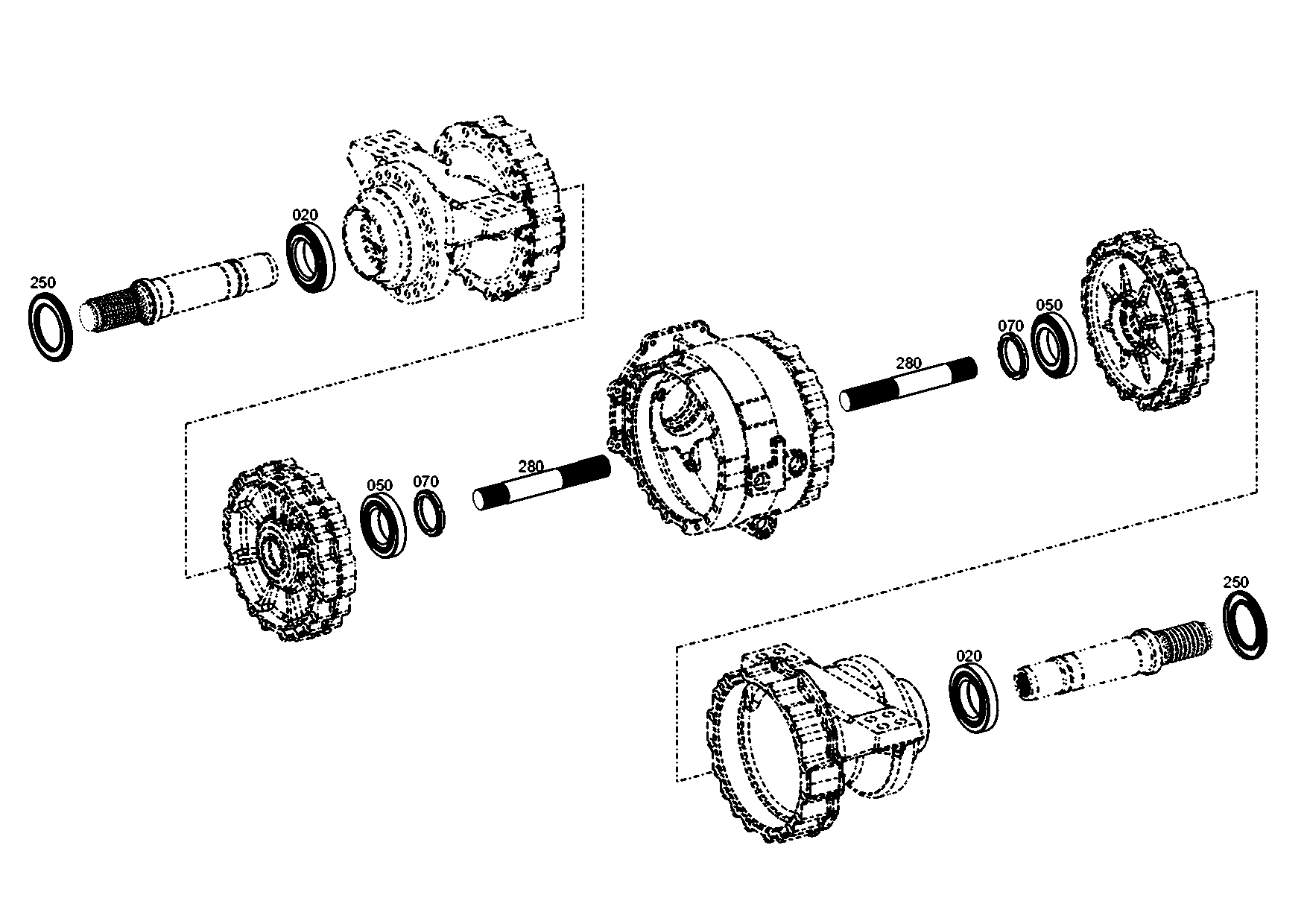 drawing for VOLVO 12743370 - TA.ROLLER BEARING (figure 5)